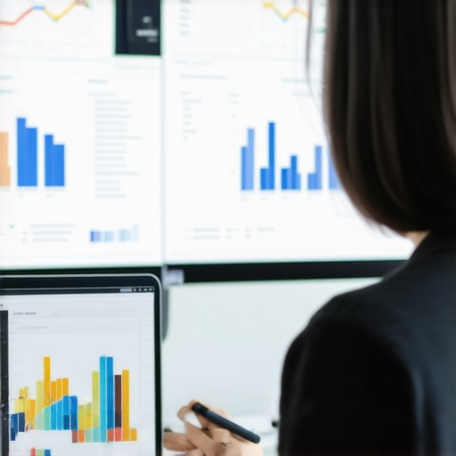 Person reviewing local SEO tools and data on a computer