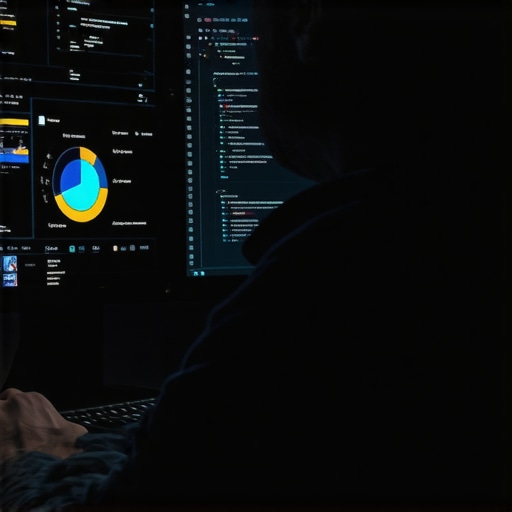 Person analyzing local SEO data on computer screen, emphasizing tools used for maintaining Google Map Pack rankings.