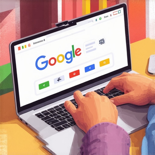 Google Map Pack Troubleshooting Person analyzing and fixing a Google My Business listing on a computer